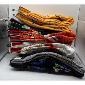 10 Pairs of Mens Novelty Socks: South Park, Ramen, Cup O' Noodles, Star Wars NWT